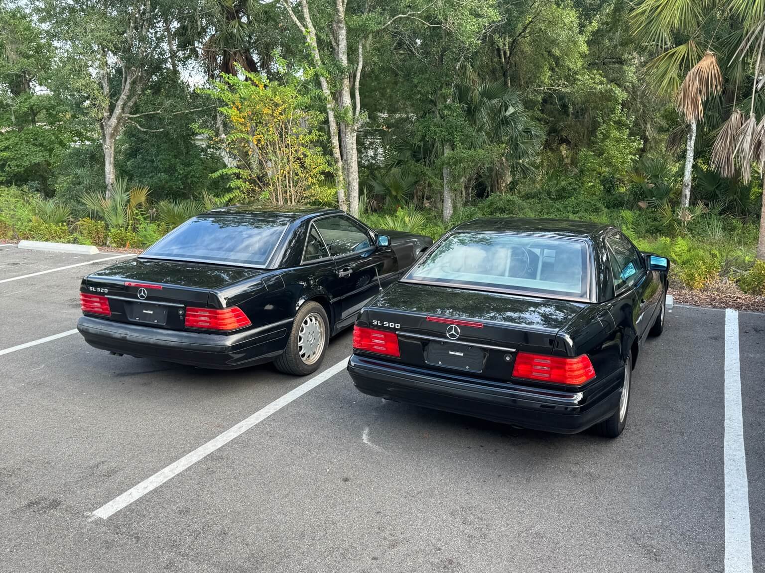 Two Mercedes SLs (R129) – purchase & pickup handled by us